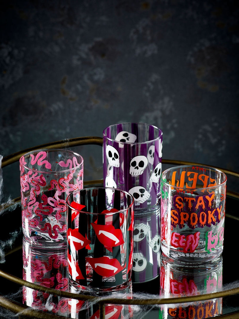 Eleanor Bowmer Halloween spooky tumblers set of 4 - British product