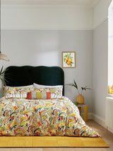Helena Springfield Mango Penny Duvet Cover and Pillowcase Set
