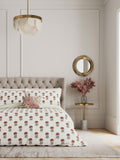 V&A Rose Regal Marigold duvet cover and pillowcase set (British brand)