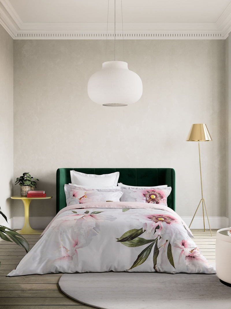 Ted Baker grey peony floral duvet cover set (British brand)