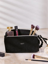 Ribbed Fold Out Makeup Bag 23x12x12cm