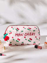Mon Chéri Cherry Makeup Bag Cosmetic Pouch 18x28x11cm