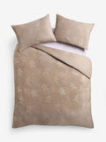 Christmas gingerbread fleece duvet cover set 260x220cm, imported from the UK