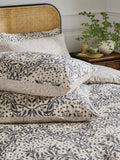 William Morris At Home Natural Michaelmas Daisy duvet cover and pillowcase set (British brand)