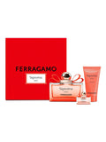 Salvatore Ferragamo Unica perfume gift set with 100ml, 50ml, and 5ml sizes (British brand)