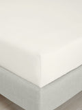 Bianca Cream deep fitted bed sheet - British product