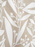 Catherine Lansfield Natural Sorrel Leaf Floral Reversible Duvet Cover Set - British product