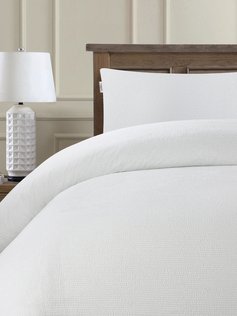 U.S. Polo Assn. bright white pure cotton duvet set (British brand)