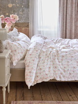 Shabby Chic by Rachel Ashwell® Ditsy Floral Trellis Print Petite Ruffle Duvet Cover and Pillowcase Set