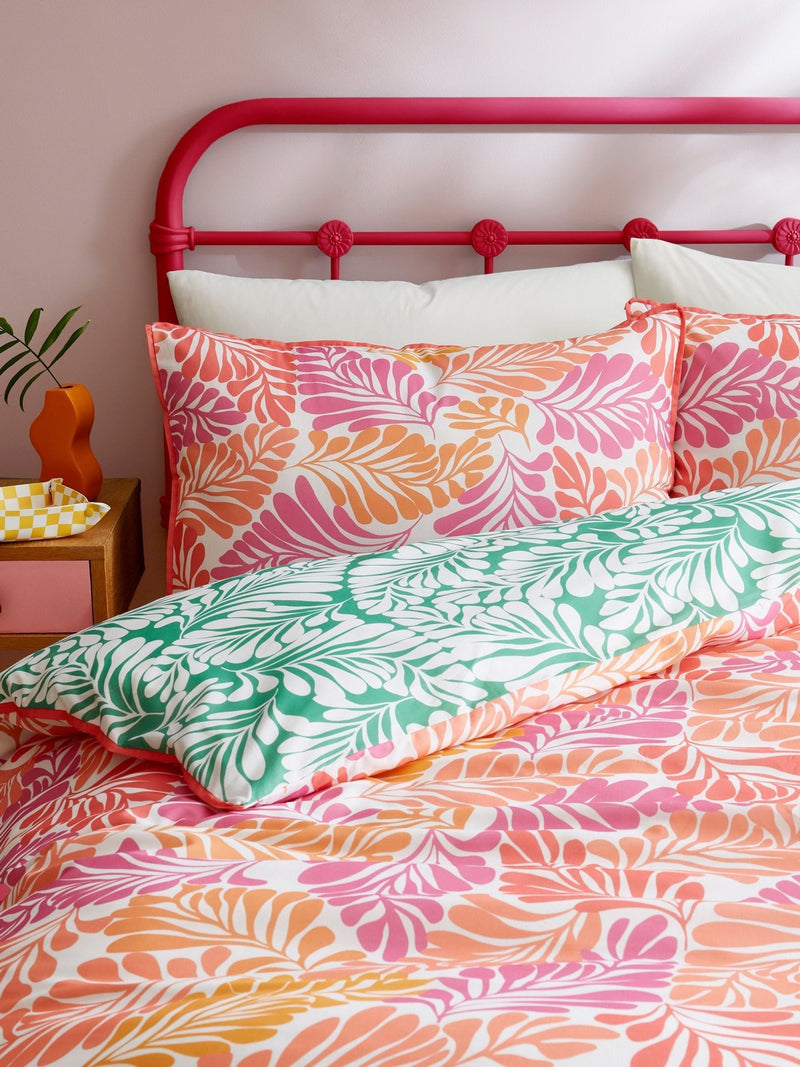 Appletree Pink Carmen duvet cover set - British product