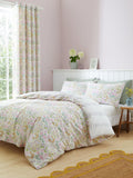 Dreams & Drapes Lilac Edith duvet cover set - British product