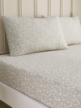 Dreams & Drapes Natural Tess Easy Care Fitted Sheet