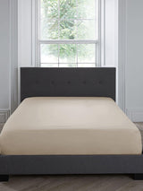 Appletree Natural Plain Dye 100% Cotton Deep Fitted Bed Sheet