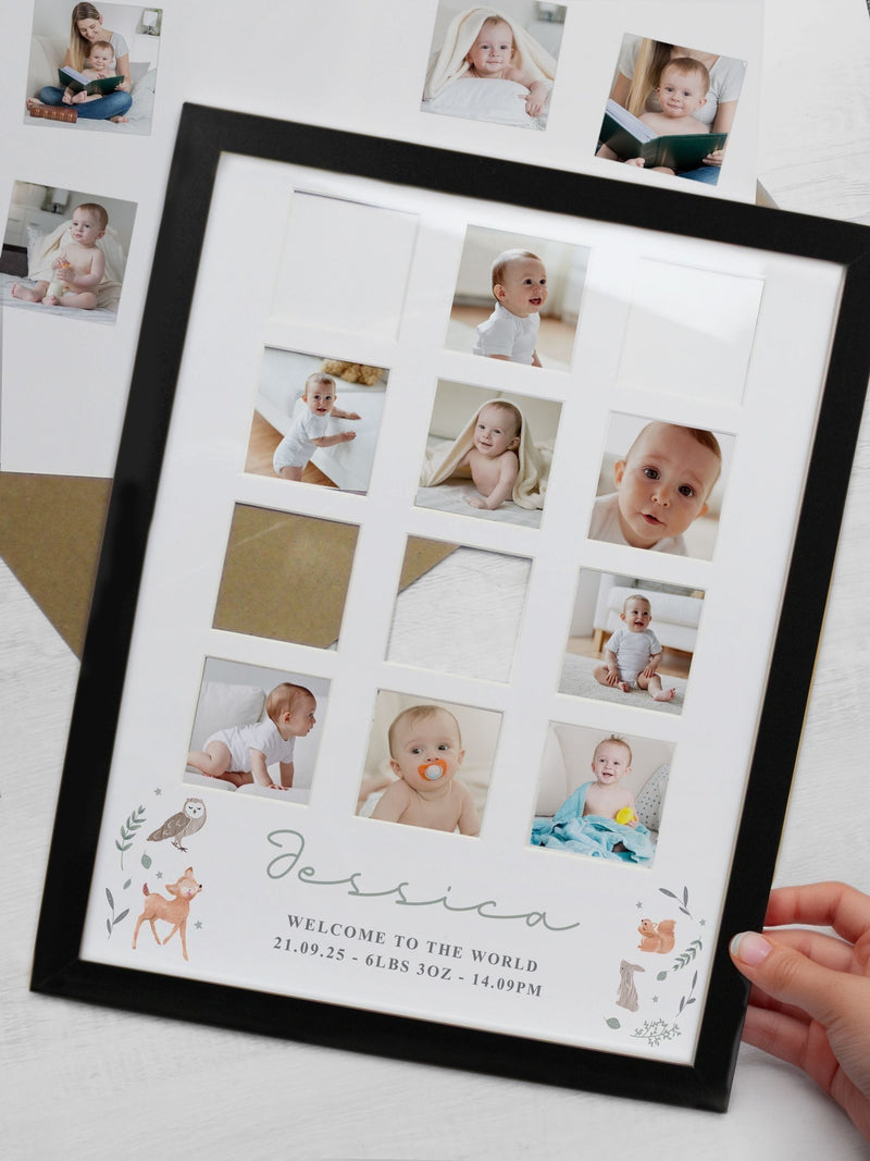 PMC woodland animal photo frame, imported from the UK