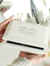 PMC Personalised Wooden Jewellery Box
