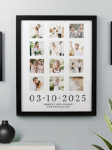PMC Personalised Special Date Multi Photo Frame