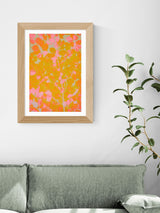 East End Prints Oak Colourful Autumn Framed Art Print