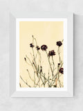 East End Prints White Palm Leaves II Framed Art Print