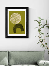 East End Prints Black Raia Framed Art Print