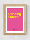 East End Prints Dancing Queen framed art print - British product
