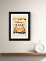 East End Prints Black Tropical Serenade Framed Art Print