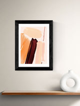 East End Prints Black Minimalist Painting IV Framed Art Print