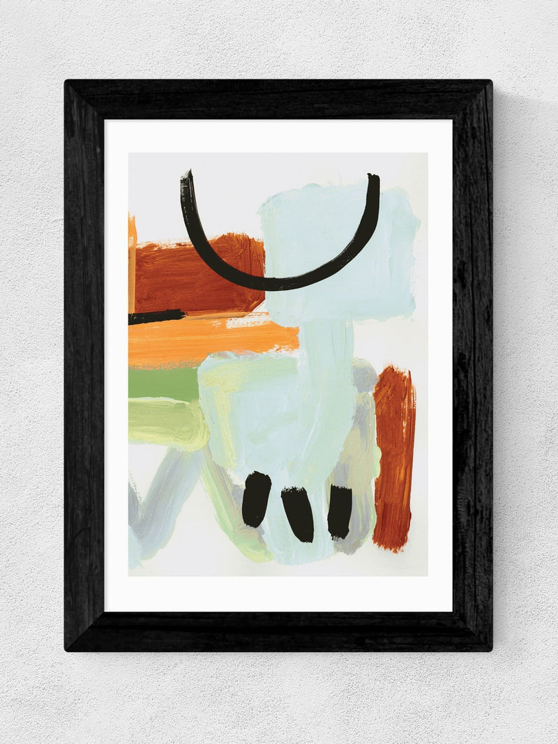 East End Prints Black Buggin Framed Art Print - British product