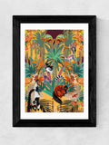 East End Prints Treetop Tango art print - British product