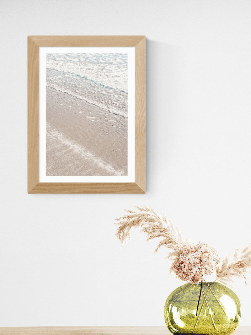 East End Prints Oak Beach 4 framed art print - British product