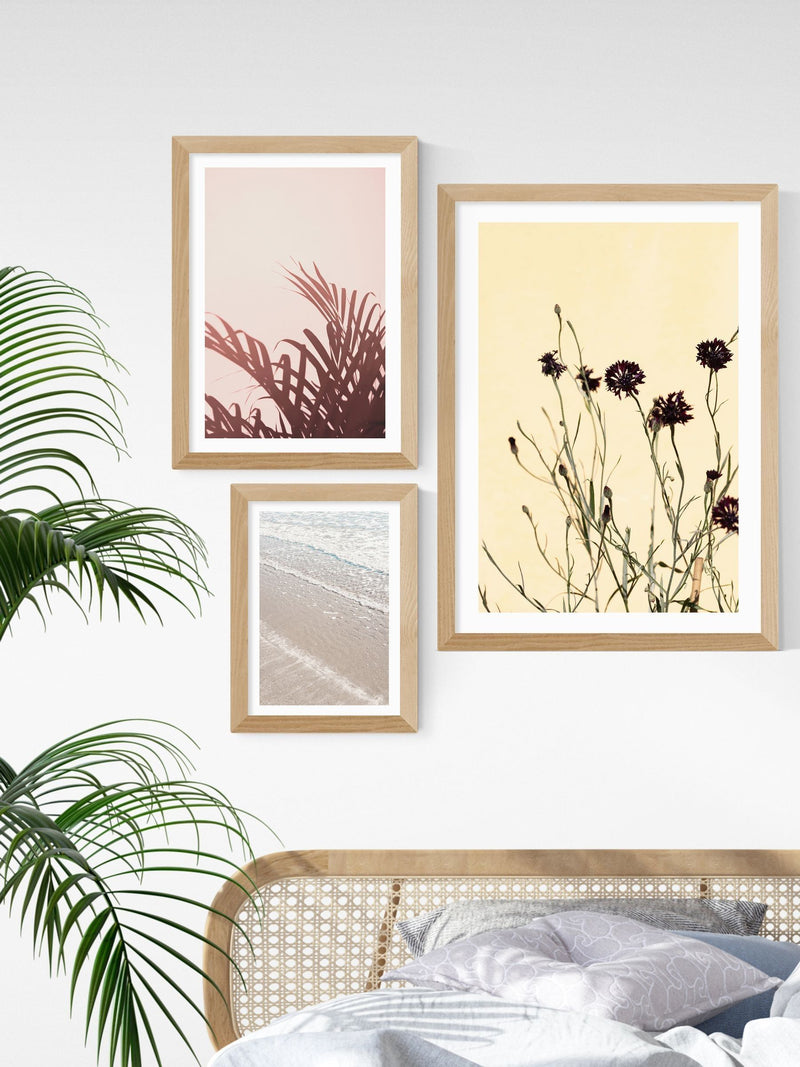 East End Prints Oak Beach 4 framed art print - British product
