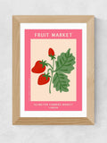 East End Prints Oak Islington Farmers Market framed art print - British product
