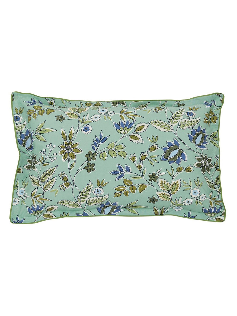 Land & Shore Green Bramble Duvet Cover Set, UK version