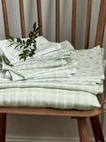 Murmur sage vine tea towels 50cm x 70cm, imported from the UK