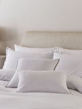 Murmur Natural Florin duvet cover and pillowcase set, imported from the UK