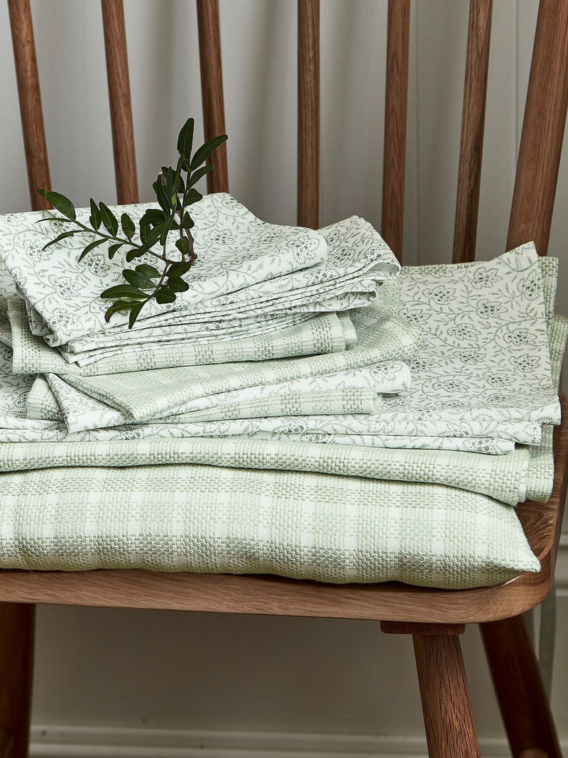 Murmur sage tara fabric napkins 4 pack, imported from the UK