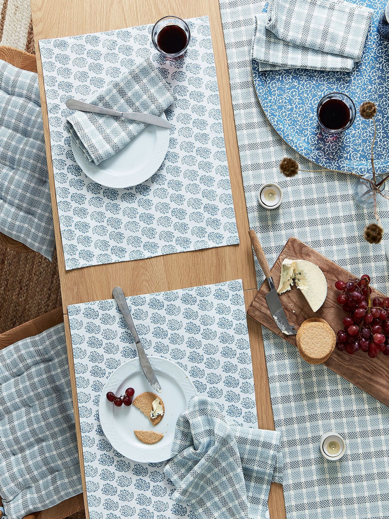 Murmur Ballintoy Blue Amelia placemats pack of 2, imported from the UK
