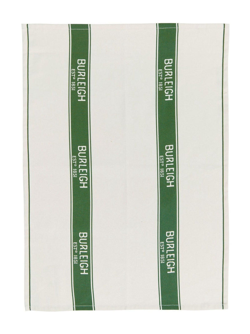 Burleigh X Bedeck Of Belfast green hibiscus tea towels 2 pack - British product