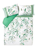 Sara Miller London Spring Green Fern Garden duvet cover and pillowcase set (British brand)