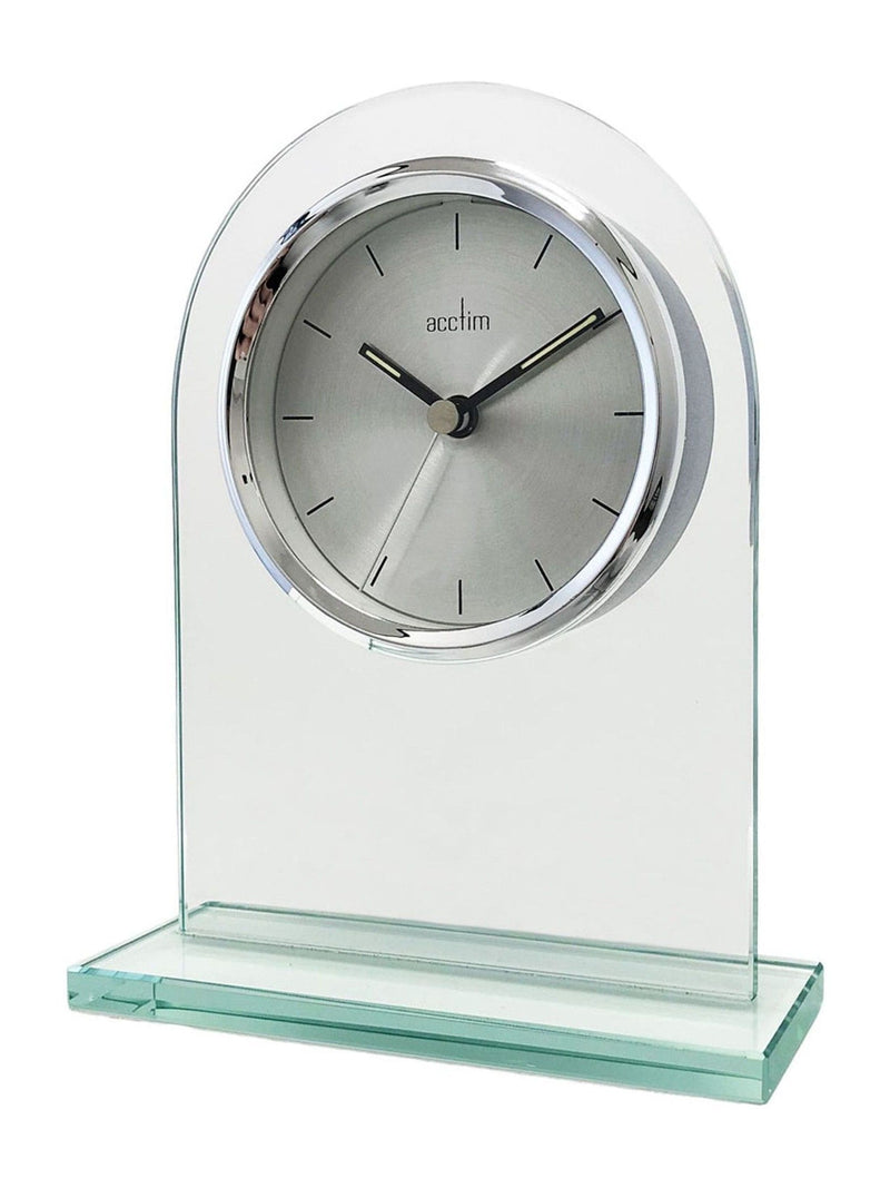 Acctim Glass Ledburn Mantel Clock - British product