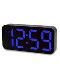 Acctim Clocks Black Ramone LED Colour Change Alarm Clock - British product