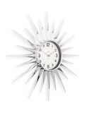 Acctim Clocks Silver Stella Starburst Wall Clock - British product