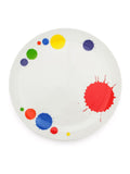 Pure Prue Set of 2 Mixed Inky Splats Dinner Plates Plates
