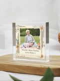 PMC wild flowers small crystal ornament, imported from the UK