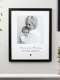 PMC personalised photo framed print 30.6x38.2 cm, imported from the UK