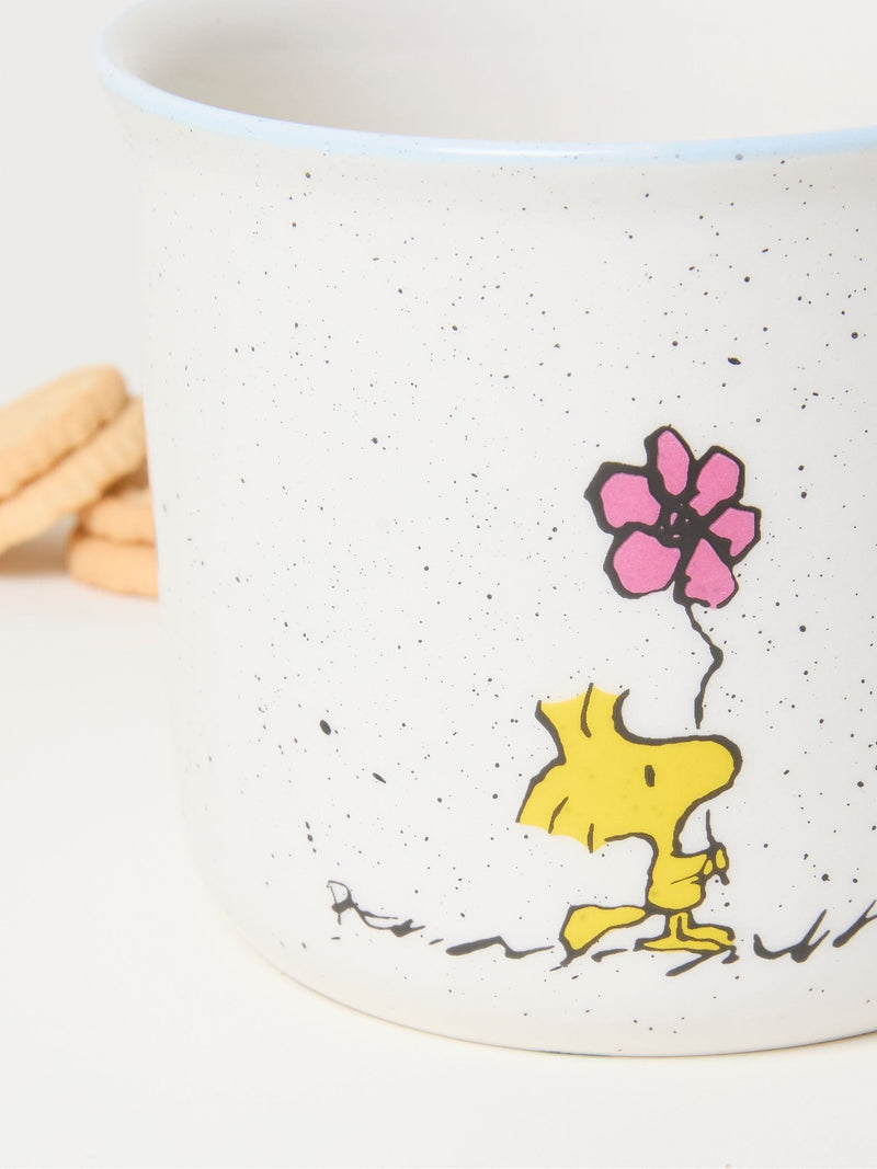 FatFace White Snoopy ceramic mug, 10.5cm tall - British product