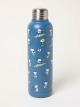 FatFace Navy Sports Snoopy Water Bottle