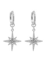 Bibi Bijoux Gothic Revival Star Sterling Silver Earrings