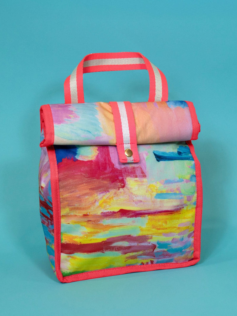 Arthouse Multi Colour Sugar Insulated Lunch Bag - British product