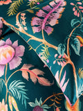 Vantona Teal Blue Anika Quilt Cover Set