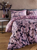 Vantona purple Georgia quilt cover set (British brand)